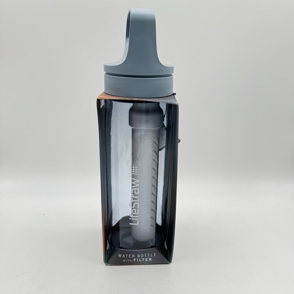 LifeStraw Go Series Water Filter Bottle - Icelandic Blue